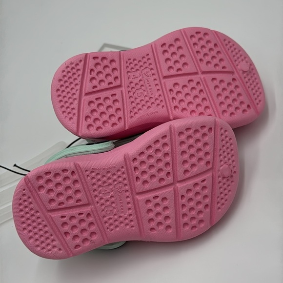 NWT Joybees Kids’ Active Clog - Soft Pink / Mint, Size 4/5 - Picture 8 of 8